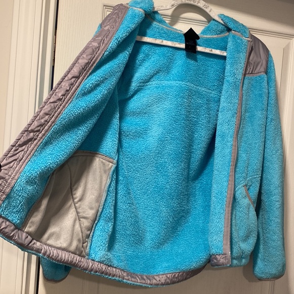 The North Face Girl’s XL (18) Aqua Fleece Jacket - Picture 5 of 12